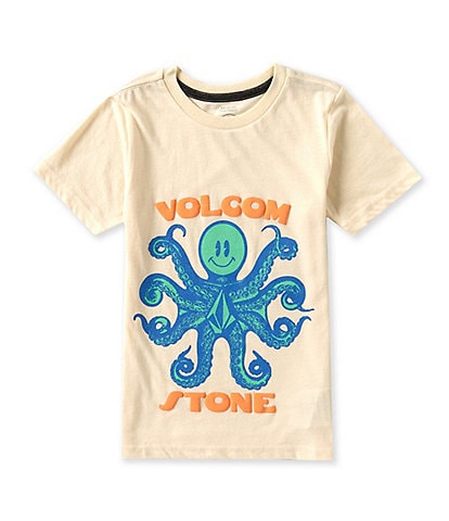 Volcom Little Boys 2T-7 Short Sleeve Octoparty T-Shirt