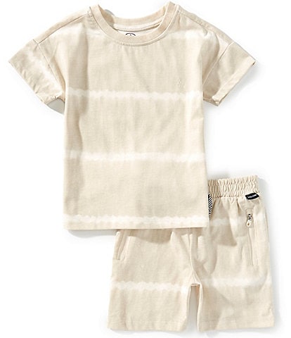 Volcom Little Boys 2T-7 Short Sleeve T-Shirt And Knit Short Set