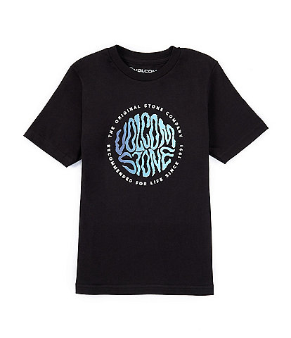 Volcom Little Boys 2T-7 Short Sleeve Twisted Up Graphic T-Shirt