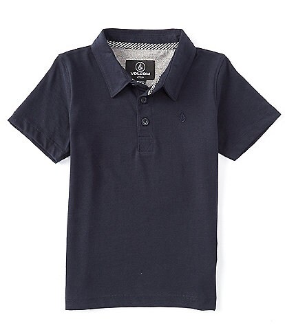 Volcom Little Boys 2T-7 Short-Sleeve Wowzer Modern Fit Polo Shirt