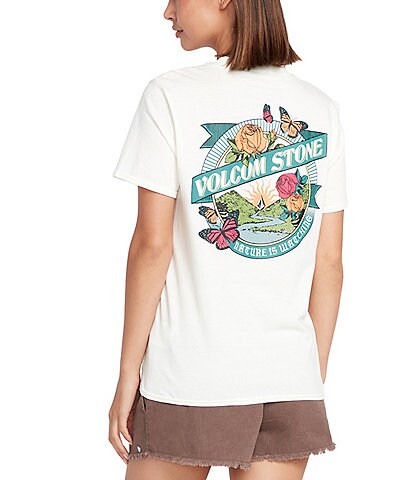 Volcom Lock It Up Butterfly Graphic Tee