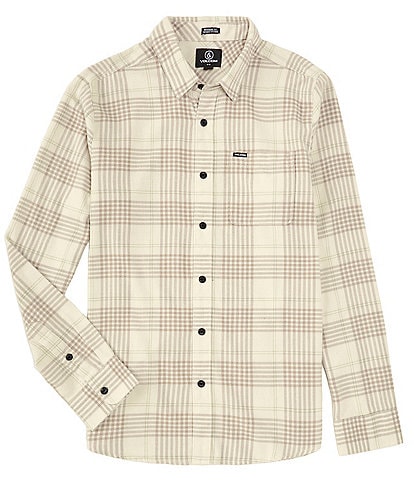 Volcom Long Sleeve Caden Plaid Flannel Shirt