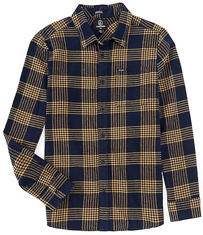 Volcom Long Sleeve Caden Plaid Flannel Shirt
