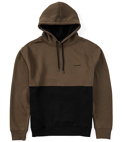 Volcom Long Sleeve Divided Brushed Fleece Hoodie