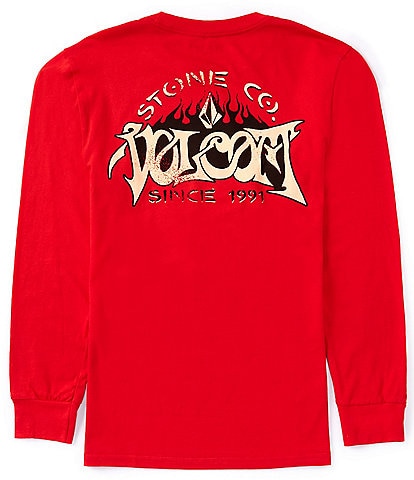 Volcom Long Sleeve Sizzle Peek Graphic T-Shirt