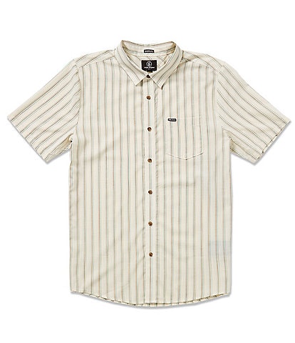 Volcom Rambler Stripe Short Sleeve Woven Shirt