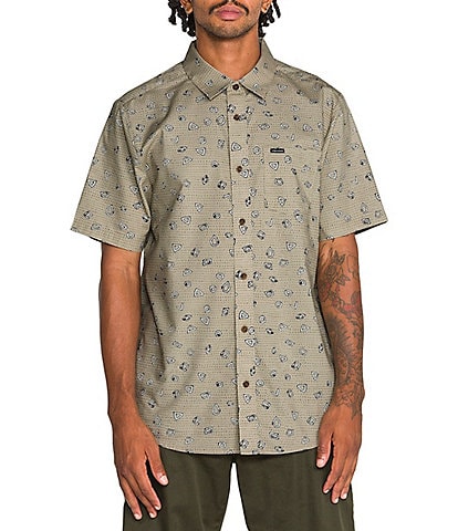 Volcom Scaler Stone Short Sleeve Woven Shirt