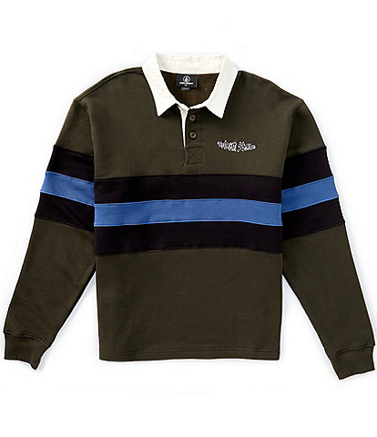 Volcom Scratch Stone Brushed Back Fleece Polo Shirt