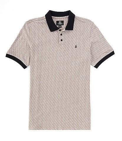 Volcom Short Sleeve Natural Stone Polo Shirt