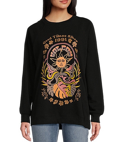 Volcom Stone Magic Boyfriend Graphic Sweatshirt