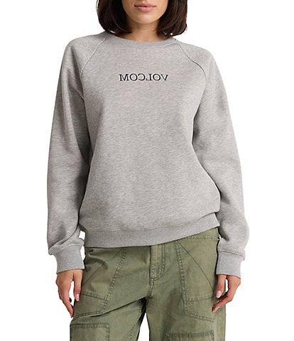 Volcom Stone Magic Long Sleeve Fleece Sweatshirt