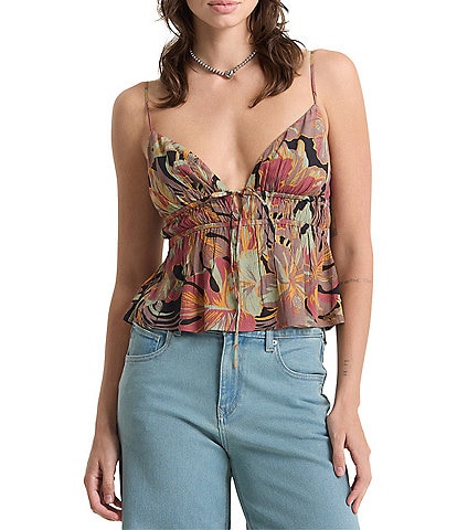 Volcom Swell Ya Printed Camisole
