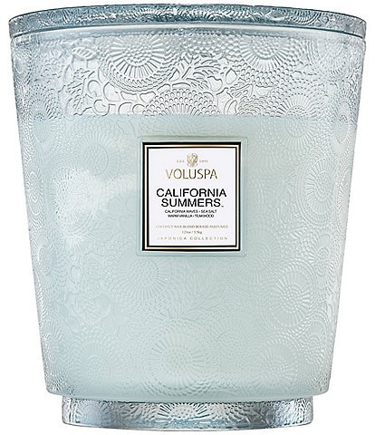 Voluspa California Summers 5 Wick Hearth Candle with Lid