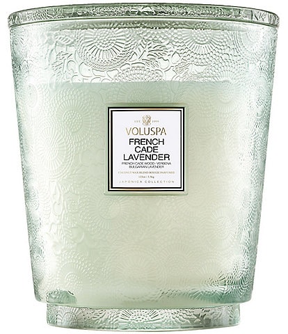 Voluspa French Cade Lavender 5 Wick Hearth Candle with Lid