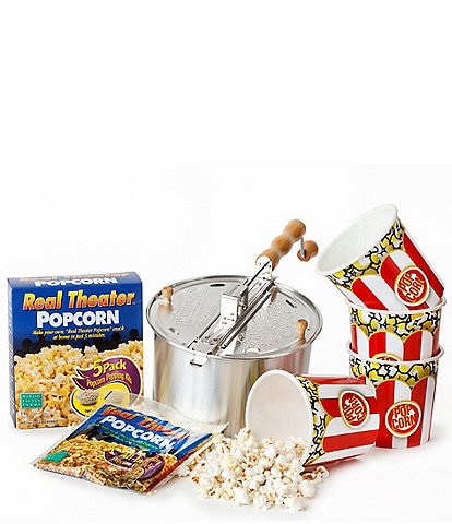 Wabash Valley Farms Original Whirley Pop Popcorn Maker Starter Set