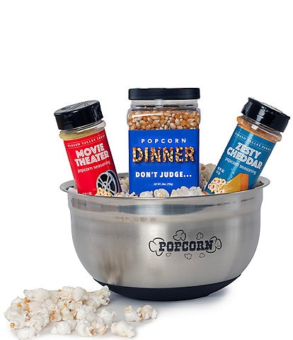 Wabash Valley Farms Popcorn Dinner Inspired Gift Set for Gourmet Popcorn Lovers