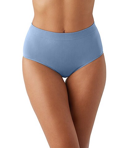 Lace Cheeky Panty - Heather blue