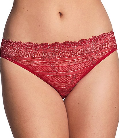 Wacoal Embrace Lace® Sheer Mesh Bikini Panty
