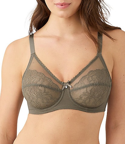 Wacoal Retro Chic Full Figure Underwire Lace Bra