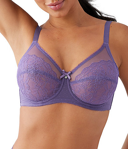 Wacoal Retro Chic Full Figure Underwire Lace Bra