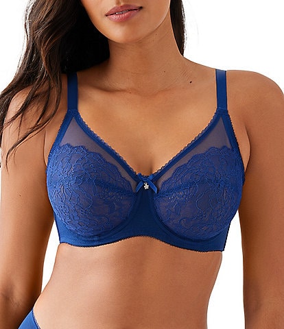 Wacoal Retro Chic Full Figure Underwire Lace Bra