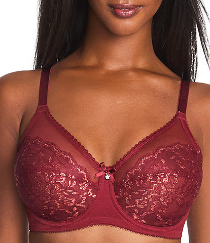Wacoal Retro Chic Full Figure Underwire Lace Bra
