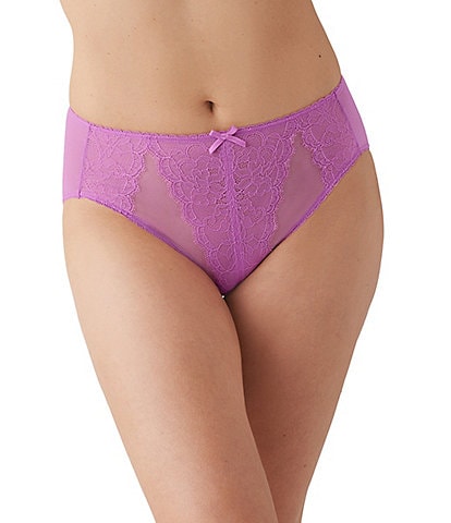 Wacoal Halo Lace Brief Hibiscus