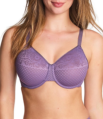 Wacoal Visual Effects Lace Underwire Full-Coverage Seamless Minimizer Bra