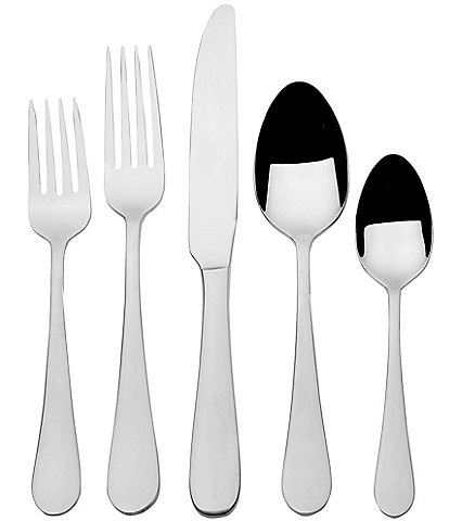 Wallace Silversmiths Continental Classic 20-Piece Stainless Steel Flatware Small Set, Service For 4