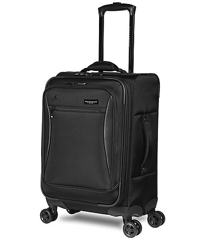 Wally Bags Solutions 20" Expandable Carry-On Spinner with Padded Electronics Pockets