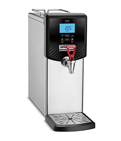Waring Commercial 3-Gallon Countertop Stainless Steel Auto-Refill Programmable Hot Water Dispenser with LCD Display, 120V
