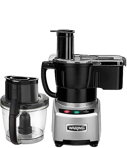 Waring Commercial Combination Continuous Feed Food Processor with 4-Quart Bowl