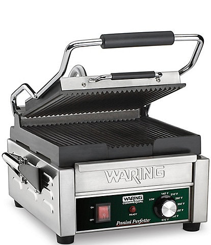 Waring Commercial Panini Perfetto Compact Italian-Style Panini Grill