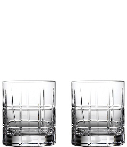 Waterford Crystal Cluin Double Old-Fashion Glasses, Set of 2