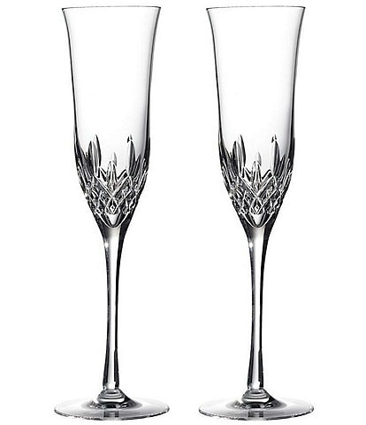 Waterford Lismore Essence Flute 7.5floz, Set of 2