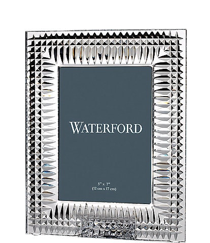 Waterford Crystal Lismore Diamond 5" x 7" Picture Frame