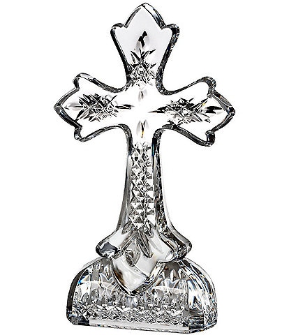 Waterford Crystal Lismore Standing Cross, 7.5#double; Figurine
