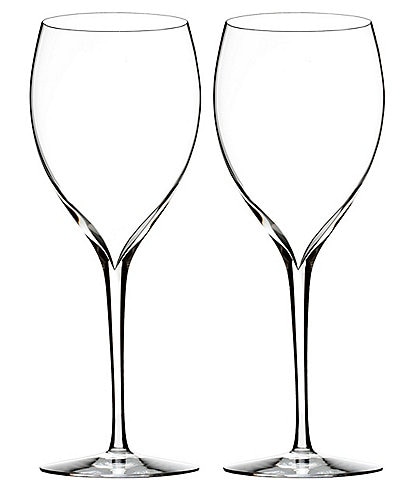 Waterford Elegance Series Crystal Sauvignon Blanc Wine Glass Pair