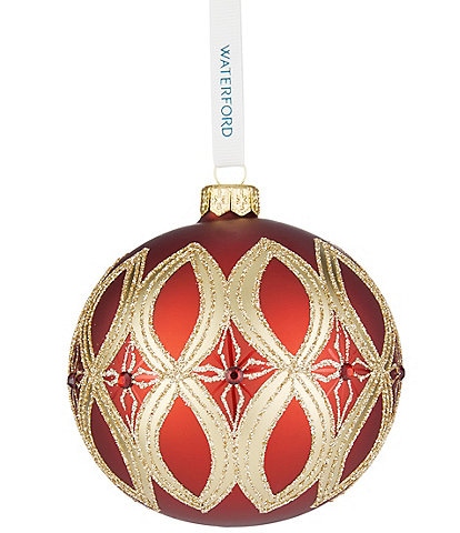 Waterford Holiday Heirlooms Collection Infinity Bauble Ornament