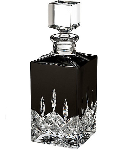 Waterford Lismore Black Square Decanter 24floz