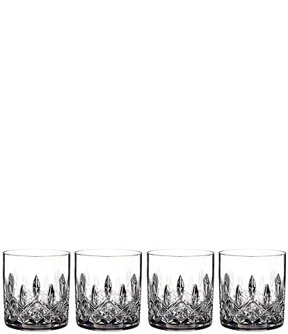 Waterford Connoisseur Lismore Straight Tumbler 6floz, Set of 4