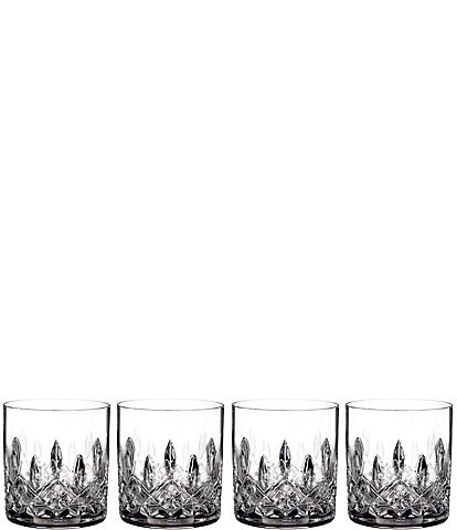 Waterford 4-Piece Lismore Crystal Straight Tumbler Set