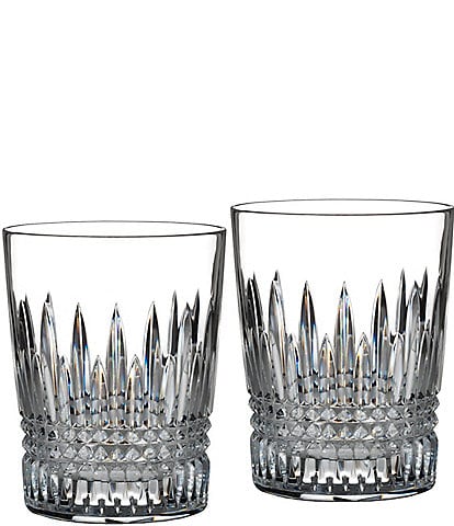 Waterford Lismore Diamond Double Old Fashioned Glass 10.5floz, Set of 2