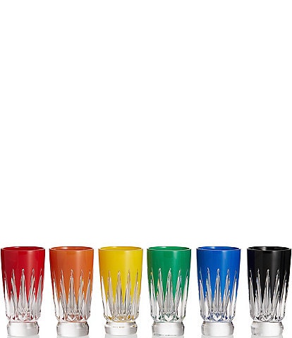 Waterford New Year Firework Shot Mixed Shot Glasses, Set of 6