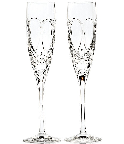 Waterford Wedding True Love Toasting Flute 7floz, Set of 2