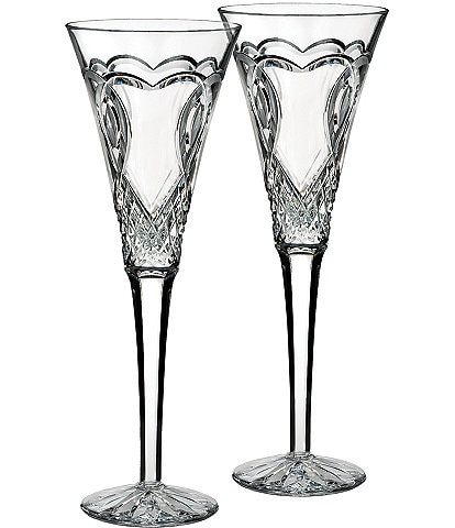 Waterford Wedding Toasting Flute 7floz, Set of 2