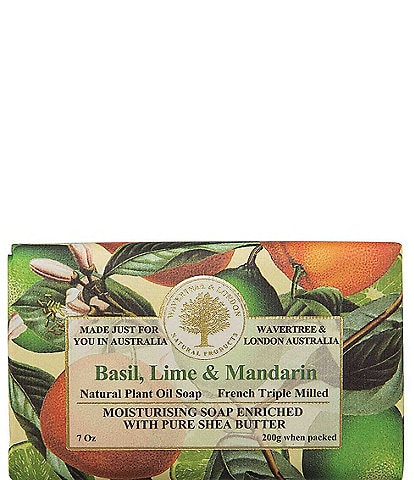 Wavertree & London Basil Lime Mandarin Soap