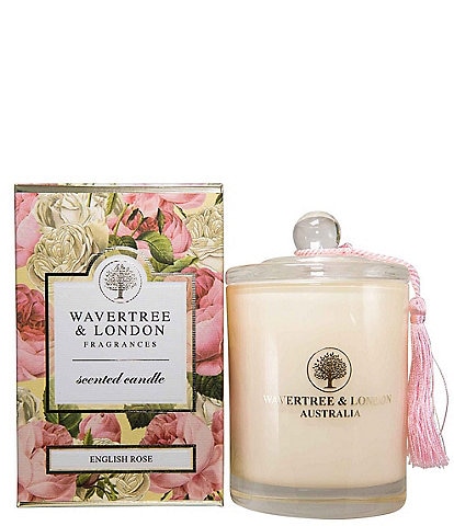 Wavertree & London English Rose Candle, 11.6 oz.