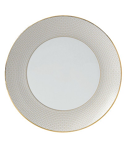 Wedgwood Arris Geometric Bone China Dinner Plate