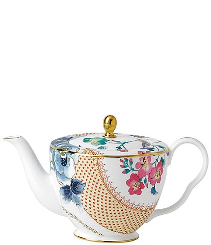 Wedgwood Butterfly Bloom Collection 33.8oz Teapot